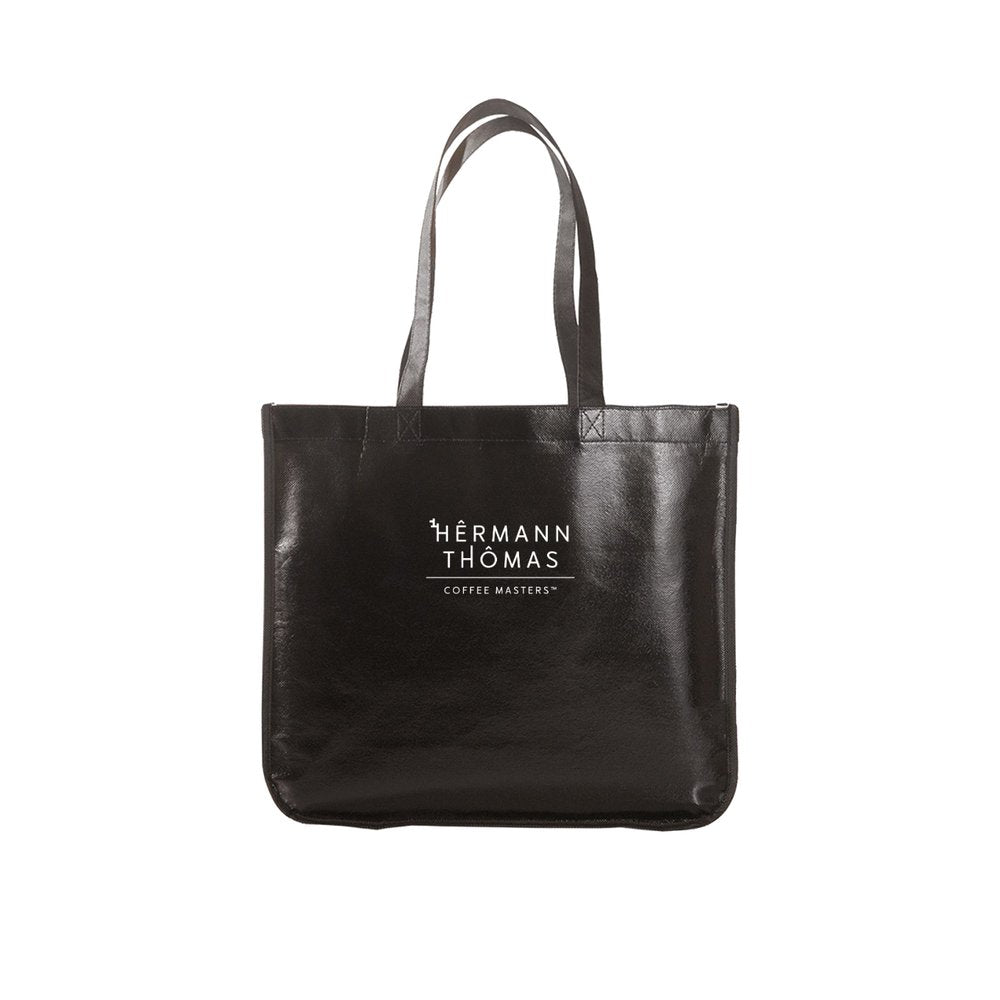 Tote Bag Negra Laminada