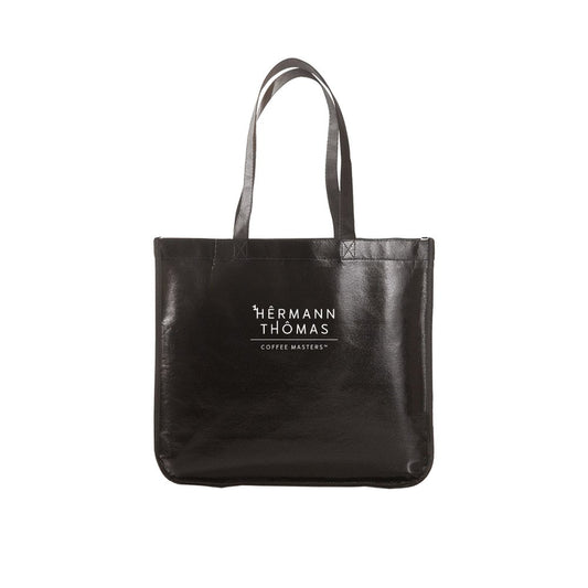 Tote Bag Negra Laminada
